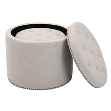 Load image into Gallery viewer, Oscar Storage Ottomans (Set of 2)