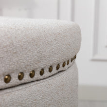 Load image into Gallery viewer, Oscar Storage Ottomans (Set of 2)