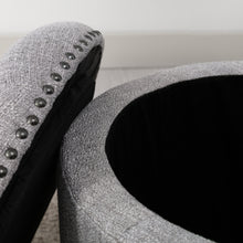 Load image into Gallery viewer, Oscar Storage Ottomans (Set of 2)