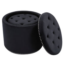 Load image into Gallery viewer, Oscar Storage Ottomans (Set of 2)