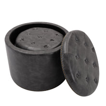 Load image into Gallery viewer, Oscar Storage Ottomans (Set of 2)