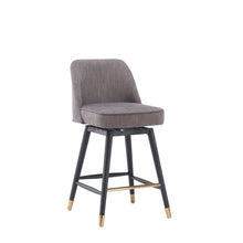 Load image into Gallery viewer, Kristofer swivel counter stool

