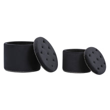 Load image into Gallery viewer, Oscar Storage Ottomans (Set of 2)
